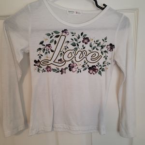 White long sleeve shirt